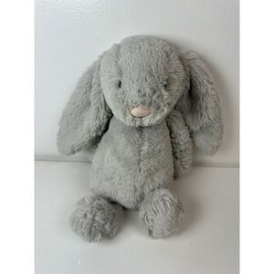 Jellycat London Bashful Bunny Silver Gray Plush Stuffed Animal